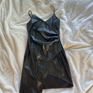 Akira Leather Dress